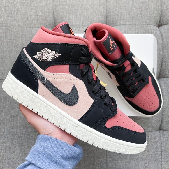 Nike Air jordan 1 retro mid shoes  ( special ) - Picture 3 of 4